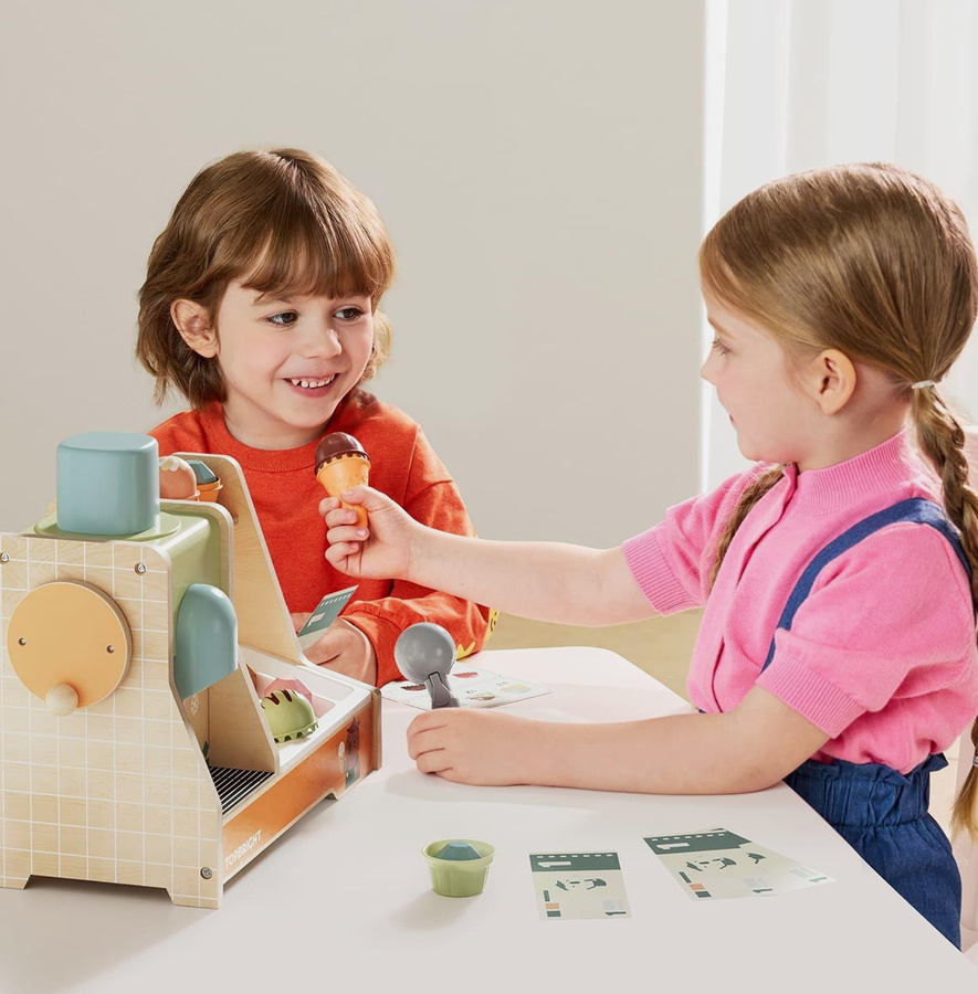 Zabawka edukacyjna duża lodziarnia 36m+, Topbright