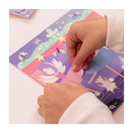 Baletnice Zestaw Pachnących Naklejek z Książeczką