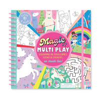 Tęczowe Wróżki Magiczna Kolorowanka Wodna z Zadani