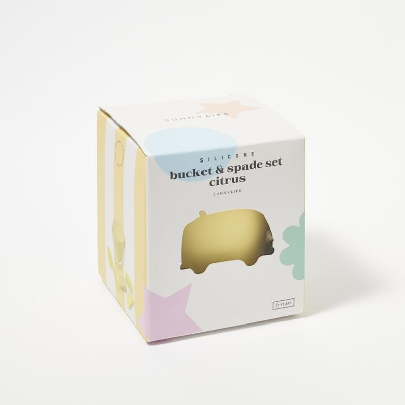 Silikonowy zestaw do zabawy w piasku Citrus