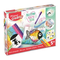 Creativ flamastry dmuchane Blowpen Art String’art