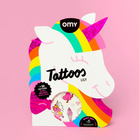 TATUAŻE DLA DZIECI 50 SZTUK - LILY