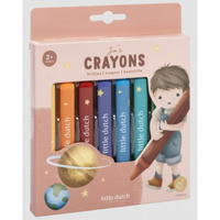 Little Dutch - Kredki woskowe Jim&Friends