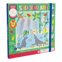 Dżungla Zestaw Pachnących Naklejek z Książeczką 