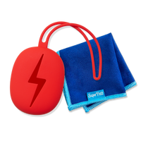 Super Petit Silikonowy uchwyt - czerwony