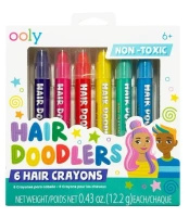 Kredki do Włosów Hair Doodlers, 6 szt.