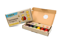 Madenka Junior, Kredki z wosku pszczelego 6 kolorów