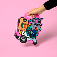 ZESTAW DO KOLOROWANIA Z NAKLEJKAMI - LILY