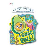 Naklejki Wodoodporne Stickiville, Śmieszni Kumple, Punny Pals - zestaw 4 szt