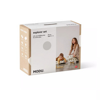 MODU ApS - Zestaw Explorer Set, Sand Grey