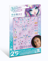 Kryształowe tatuaże samoprzylepne,