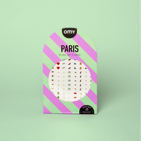 NAKLEJKI NA PAZNOKCIE PARIS - 120 SZTUK