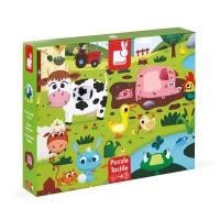 Farma, puzzle sensoryczne, 20 elementów