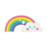 Pachnąca gumka do ścierania, duża tęcza z chmurką