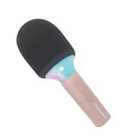 Kidywolf - KIDYMIC-PI - mikrofon karaoke - różowy