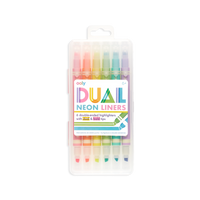 Zakreślacze neonowe z dwiema końcówkami