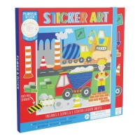 Na Budowie Zestaw Pachnących Naklejek z Książeczką