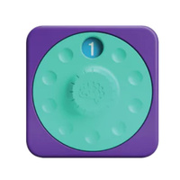 Plaj Tab Sensoryczny kwadrat, tarcza numerowana