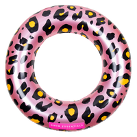Swim Essentials Koło do pływania Rose Gold Leopard 90cm