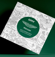 GIGANTYCZNA KOLOROWANKA 100x70 - ASTON MARTIN WARSAW