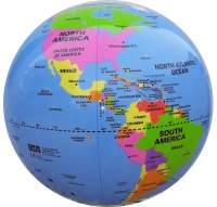 Globus 30 cm - Nasz Świat, piłka