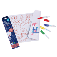 Super Petit Mini zestaw do kolorowania z silikonowa matą - Pony club