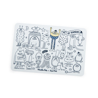 Silikonowa mata do kolorowania, Les Schmouks