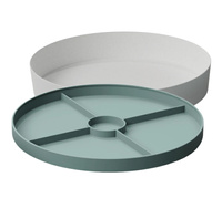 Jellystone, Tacka sensoryczna Play Tray Sage 2w1 pojemnik kolor zielony 