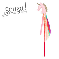 Różdżka z głową jednorożca, różowa