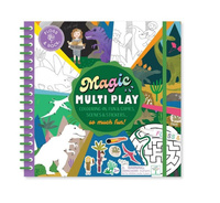 Dinozaury Magiczna Kolorowanka Wodna z Zadaniami