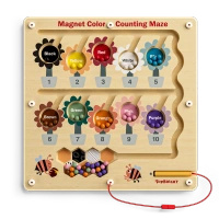 Labirynt magnetyczny Pracowita Pszczółka - 36m+, Topbright