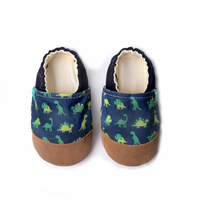 Kapcie dziecięce TITOT Dinozaury Navy Dino, rozmiar 26,5