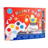 Na Budowie Kreatywne  Kolorowanki z Farbkami