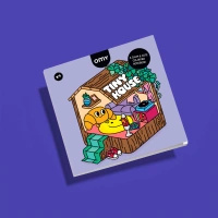 KOLOROWANKA COZY ART - TINY HOUSE