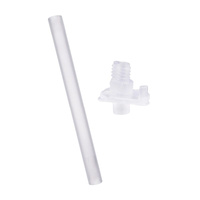 Zestaw słomek z łącznikiem do butelki tritanowej