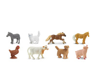Mini Zwierzęta wiejskie. Zestaw Figurek Safari Ltd