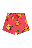 1 LEMON PINK / PAPERBAG SHORTS - 122-128