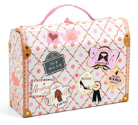 Walizeczka z zestawem papierniczym TINOU