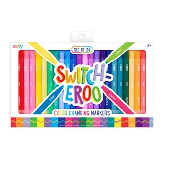 Flamastry Zmieniające Kolor, Switch-Eroo - zestaw 24 szt