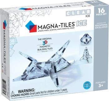 MAGNA-TILES® Klocki magnetyczne ICE 16 el.- uniwersalny MAGNA-TILES