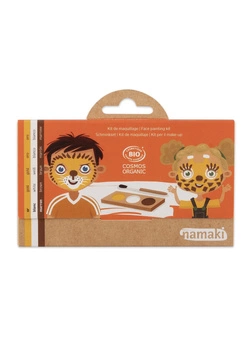 Zestaw do malowania twarzy 3 kolory - Lew i Żyrafa