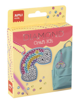 Zestaw do robienia diamentowych breloczków DIY Apli Kids