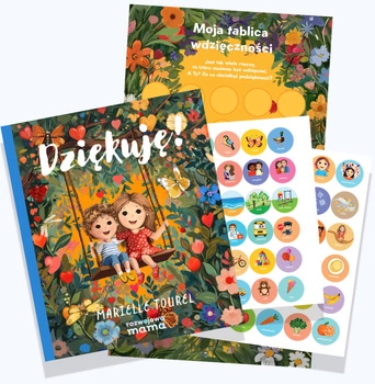 Książka dla dzieci „Dziękuję!" 2+