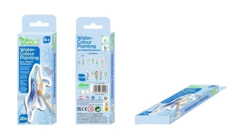 Zakładki do książki - Stworzenia morskie (malowanie wodą)