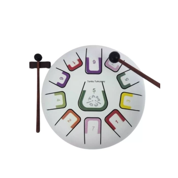 Tambu - bębenek językowy - White Mat
