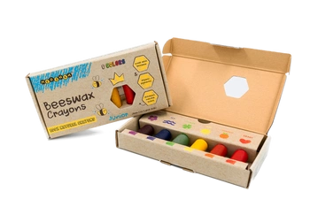 Madenka Junior, Kredki z wosku pszczelego 6 kolorów