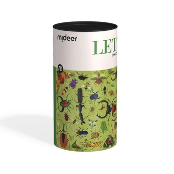 Puzzle uczmy się, owady świata