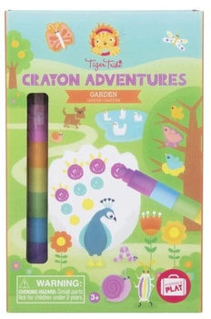 Tiger Tribe Kredkowe Przygody - Ogród - Tiger Tribe