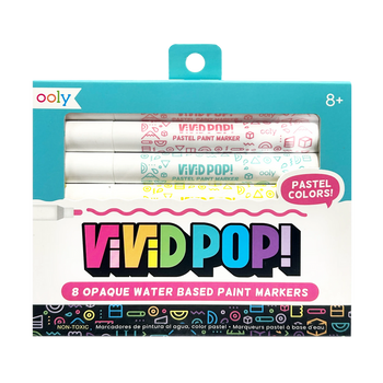 Akrylowe Vivid Pop!! Pastelowe Kolory, zestaw 8 szt