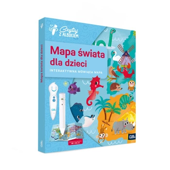 Mapa świata dla dzieci 4+